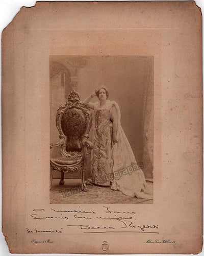 Rogers, Della - Large Signed Photograph in La Favorita