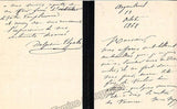 Ugalde, Delphine - Pair of Autograph Letters Signed