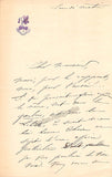 Ugalde, Delphine - Autograph Letter Signed