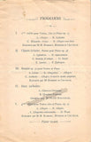 Paque, Desire - Concert Program Paris 1898