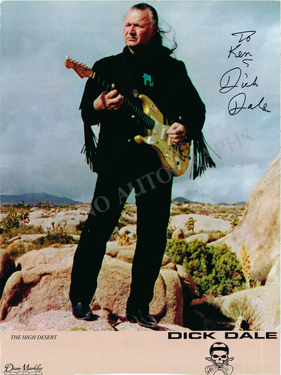 Dale, Dick - Signed Poster