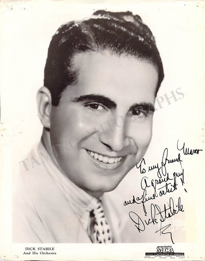 Stabile, Dick - Signed Photograph