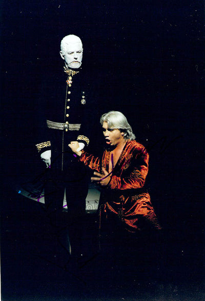 Hvorostovsky, Dmitri - Lloyd, Robert - Double Signed Photograph in Don Giovanni