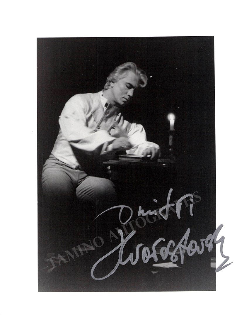 Dmitri Hvorostovsky Autographs