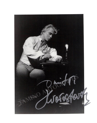 Hvorostovsky, Dmitri - Various Autographs