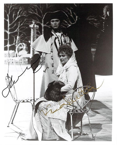 Hvorostovsky, Dmitri - Mattila, Karita - Double Signed Photo in Roles