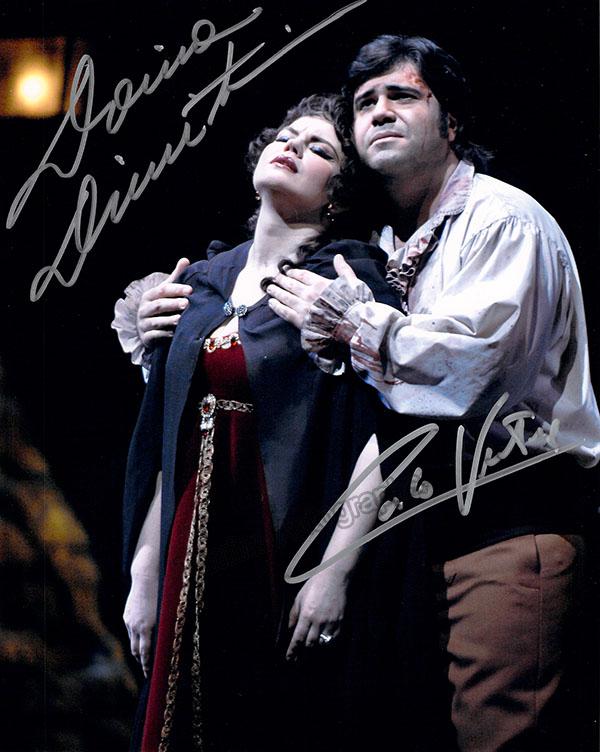 Tosca - Lyric Opera of Chicago 2005 - Lot of 4 Signed Photos - Tamino