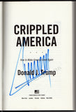 Trump, Donald - Signed Book "Crippled America"
