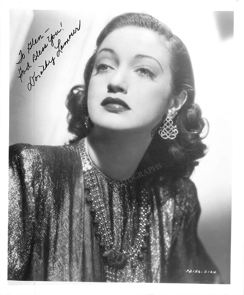 Lamour, Dorothy - Signed Photograph