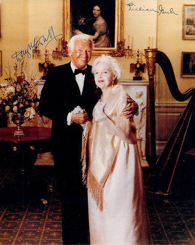 Fairbanks Jr., Douglas - Gish, Lillian - Double Signed Photograph