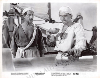Fairbanks, Douglas Jr. - Signed Photograph in "Simbad The Sailor"