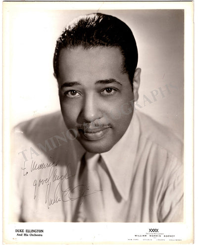 Ellington, Duke - Signed Photograph