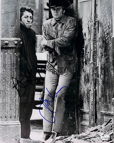 Hoffman, Dustin - Voight, John - Double Signed Photograph in "Midnight Cowboy"