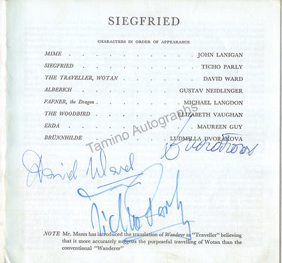 Dvorakova, Ludmilla - Ward, David & Others (Siegfried 1960)