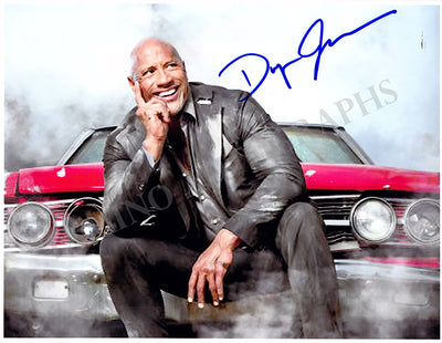 Johnson, Dwayne - Signed Photograph