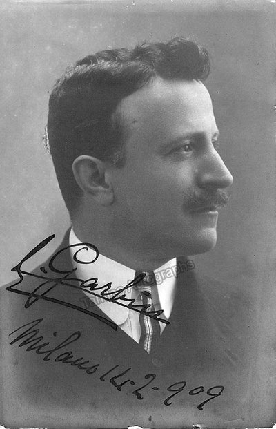 Garbin, Edoardo - Signed Photograph 1909