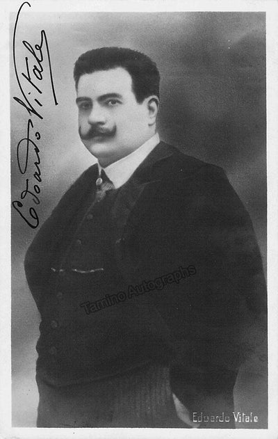 Vitale, Edoardo - Signed Photo