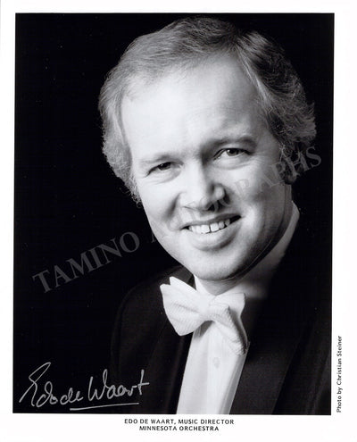 De Waart, Edo - Signed Photograph