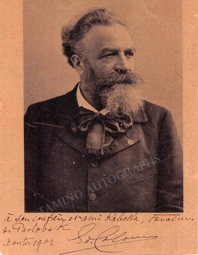 Colonne, Edouard - Signed Photograph 1901