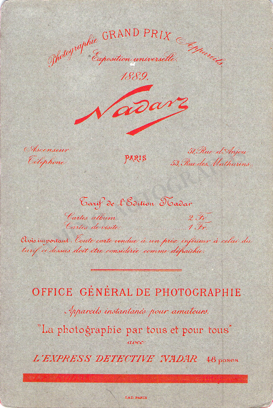 De Reszke, Edouard Reszke, Jean de Set of 2 Vintage Photos