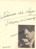 Del Pueyo, Eduardo - Signed Photograph 1949
