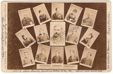 Theater Actors & Actresses - Lot of 23 Vintage Cabinet Photos