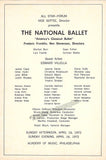 Villella, Edward - Signed Program