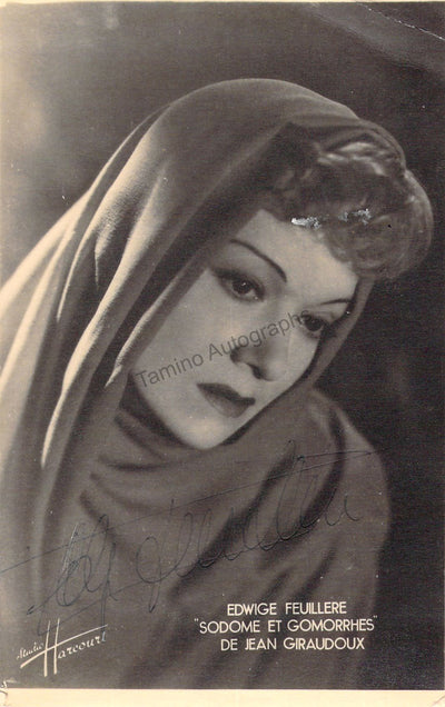 Feuillere, Edwige - Signed Photograph