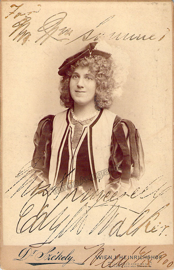 Edyth Walker Walker, Edyth - Signed Photograph in Role 1900