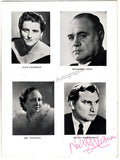 Kurtz, Efrem - Rossi-Lemeni, Nicola - Signed Program London 1954
