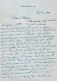 Zimbalist Jr., Efrem - Autograph Letter Signed 1979