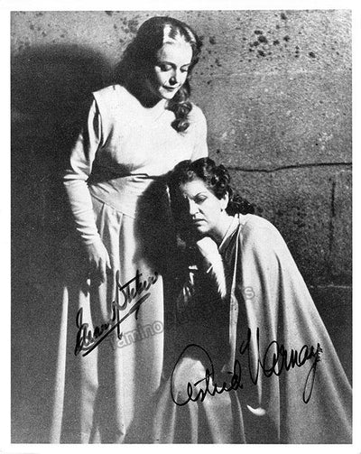 Steber, Eleanor - Varnay, Astrid - Double Signed Photograph