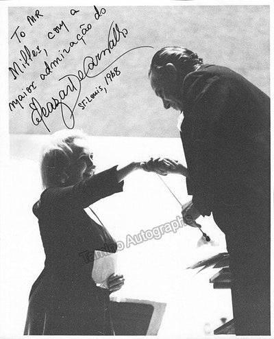 De Carvalho, Eleazar - Signed Photo 1968