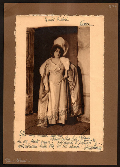 Morini, Elena - Signed Photograph in Role