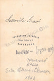 Grossi, Eleonora - Vintage Cabinet Photograph