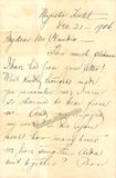 De Cisneros, Eleonora - Autograph Letter Signed 1906