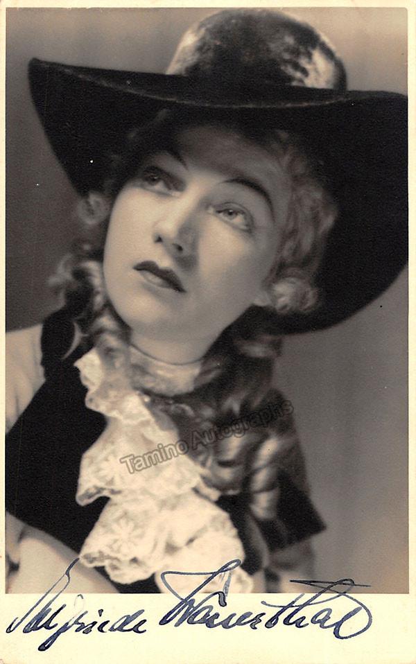 WASSERTHAL, Elfriede