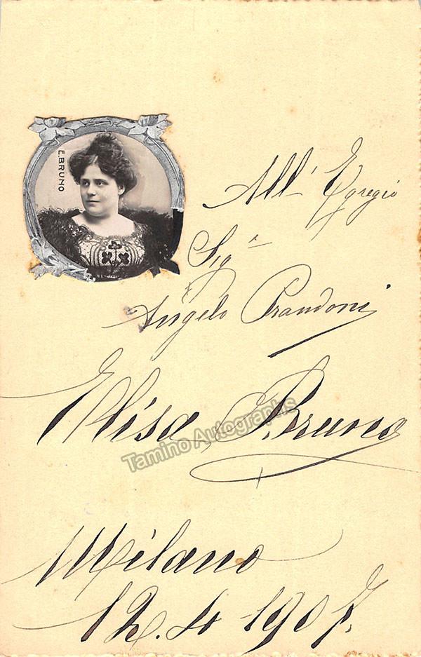 Bruno, Elisa - Signed Card 1907