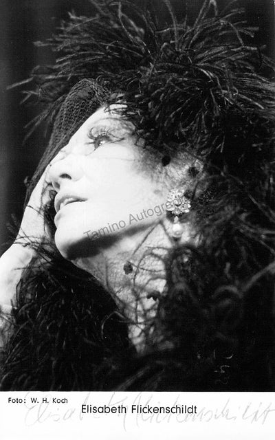 Flickenschildt, Elisabeth - Signed Photograph