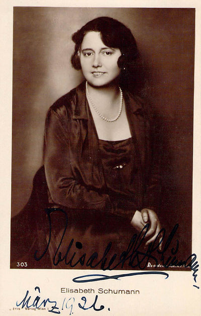 SCHUMANN, Elisabeth