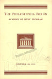 Schumann, Elisabeth - Signed Program 1939
