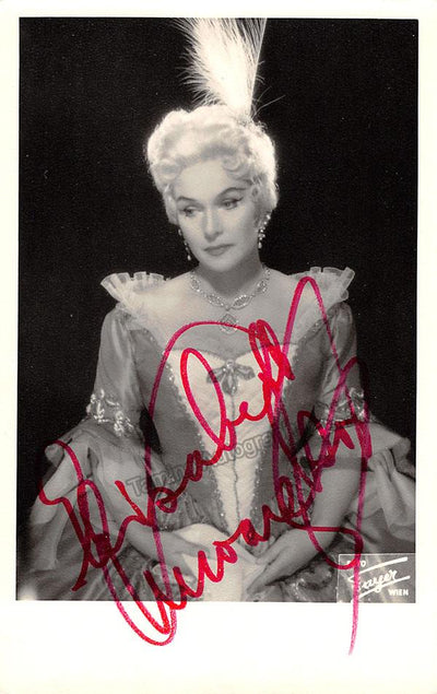 Schwarzkopf, Elisabeth - Signed Photo in Rosenkavalier