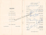Ward, David - Tausky, Vilem - Signed Program "Nelson" London 1954