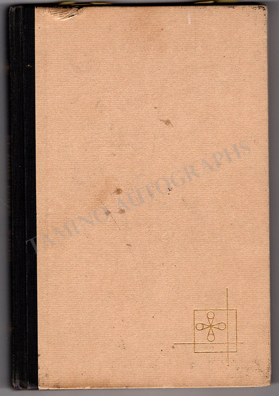 Carter, Elliott - Book with his Autograph Notes for Concerto for Orchestra World Premiere