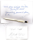 Carter, Elliott - Book with his Autograph Notes for Concerto for Orchestra World Premiere