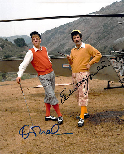 Sutherland, Donald - Gould, Elliott - Double Signed Photograph in "MASH"