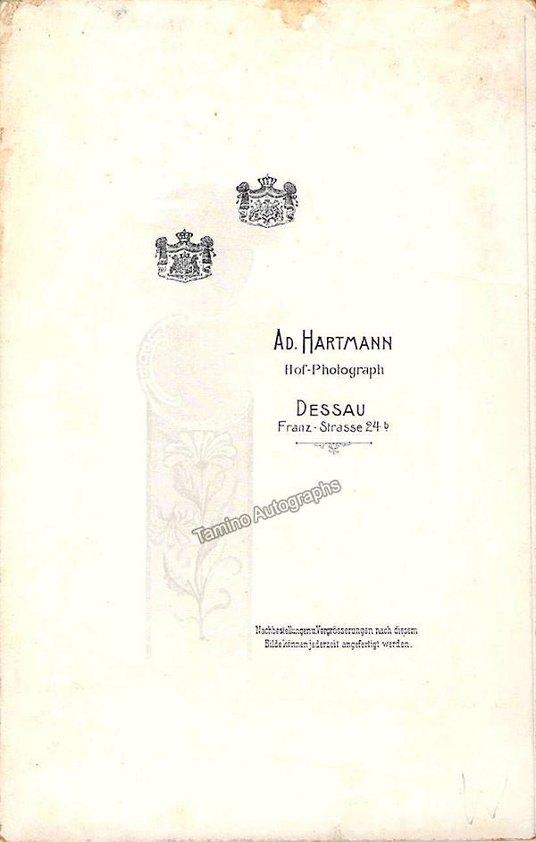 Westendorf, Elsa - Signed Cabinet Photo - Tamino