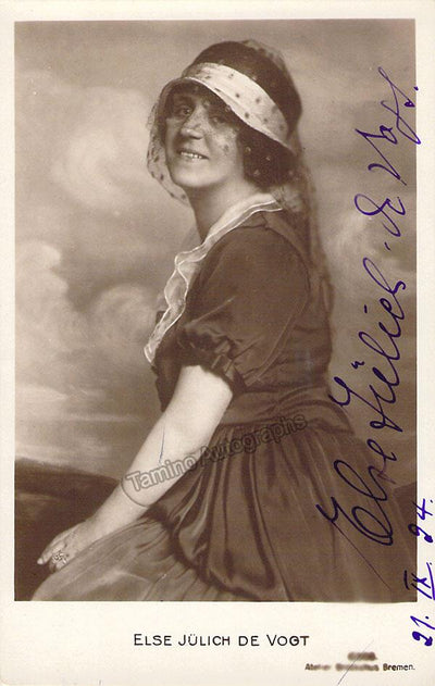 JULICH DE VOGT, Else