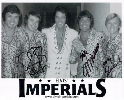 Elvis Imperials - Signed Photograph