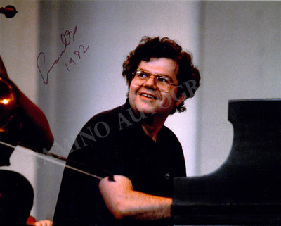 Ax, Emmanuel - Signed Photograph 1982